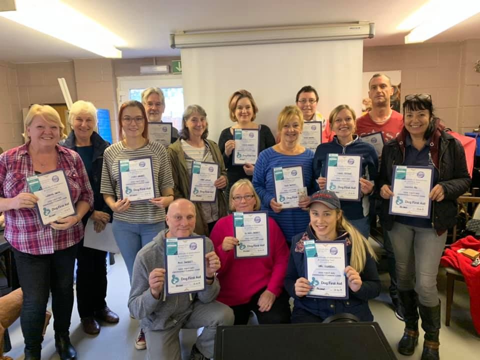 Dog First Aid Training Castlefield Kennels and Rescue Ilkeston