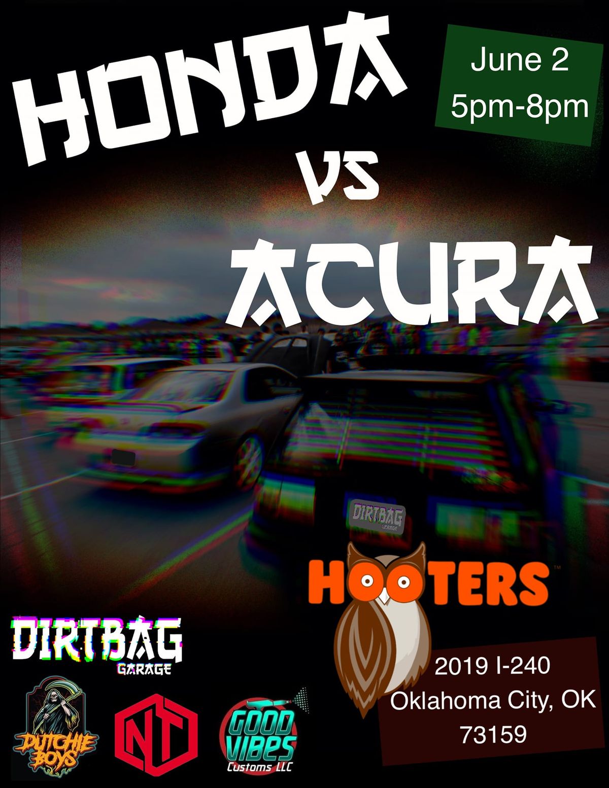 Honda vs Acura Meet OKC