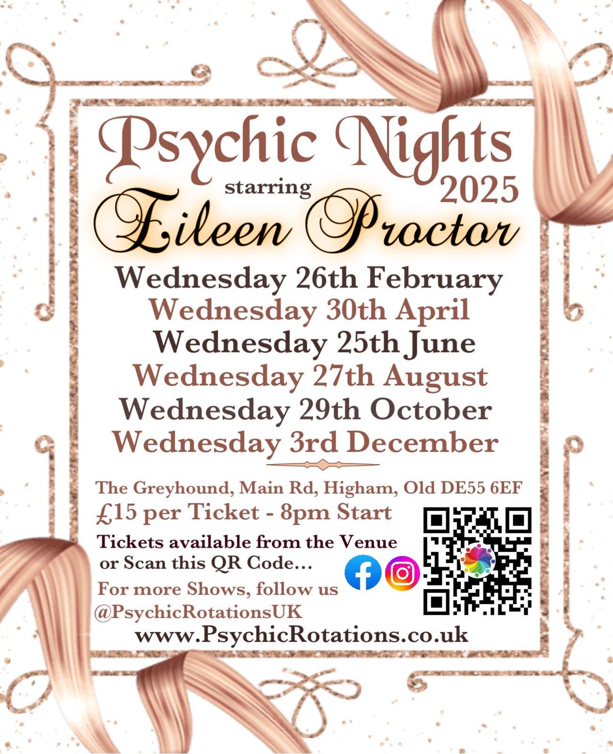 The Greyhound (Old Higham Village) Psychic Night with the amazing ...