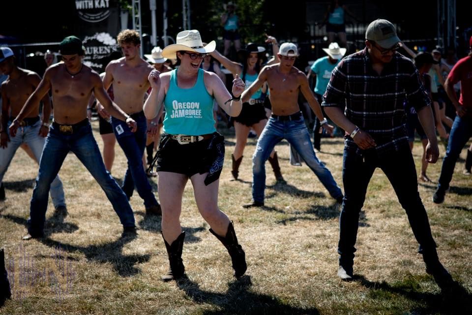 Line Dance Night , Wine Library, The Dalles, 19 May 2023