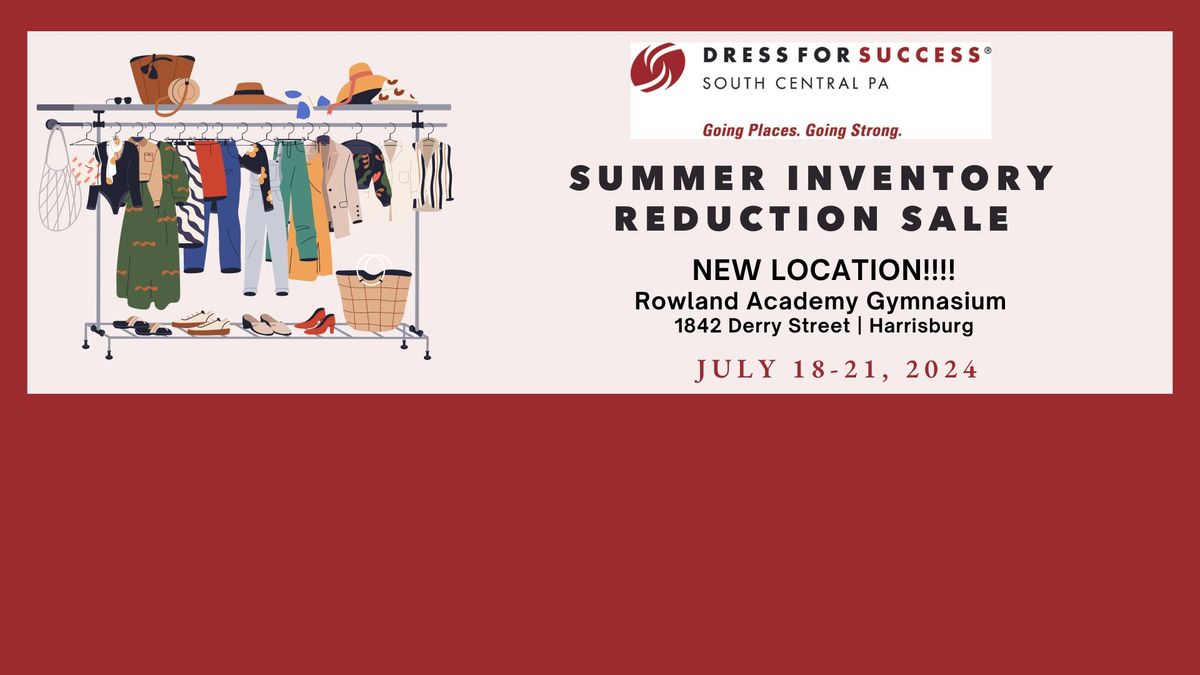 Summer 2024 Inventory Reduction Sale