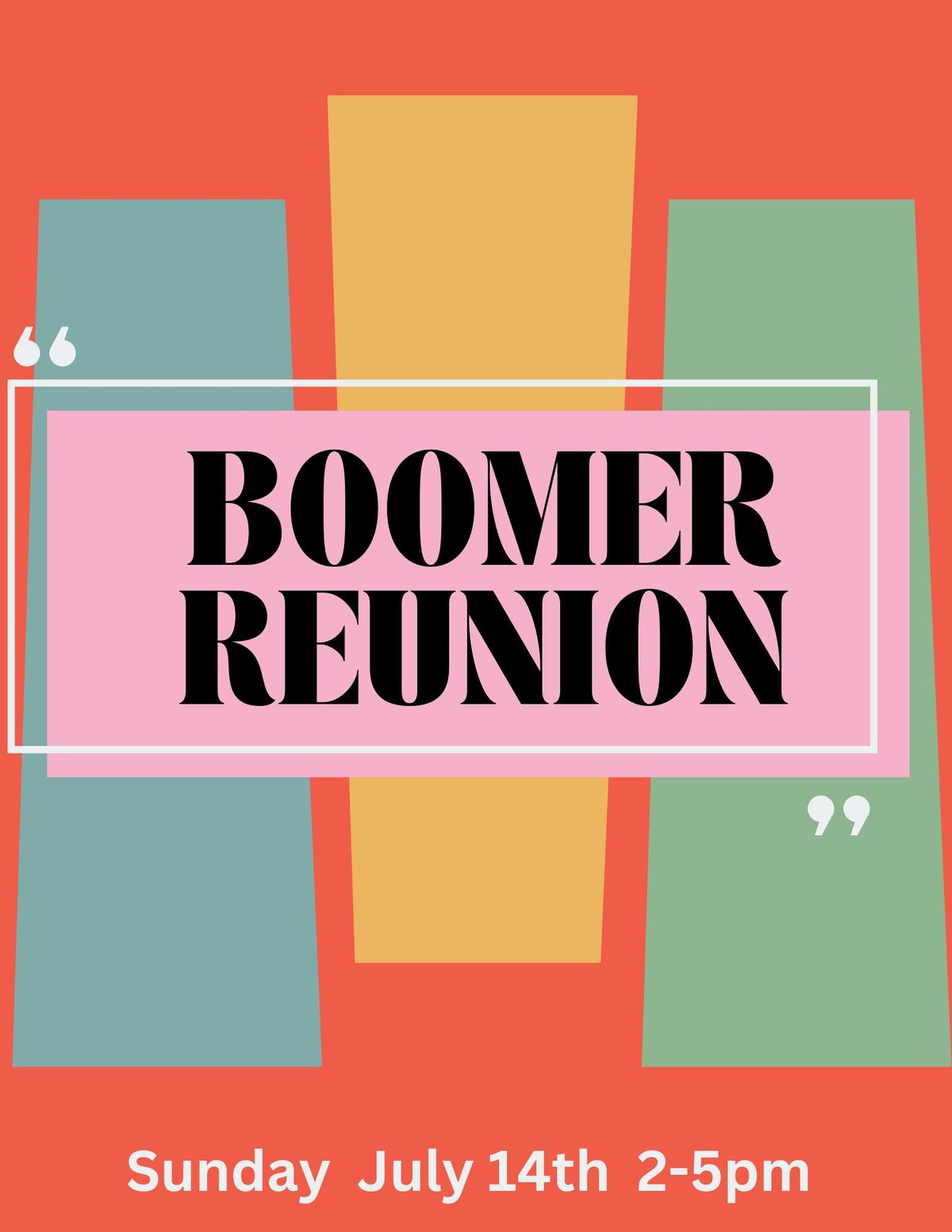 Boomer Reunion with The Schmoe Bro's
