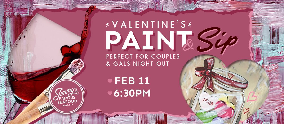 Paint & Sip - Valentine's Edition