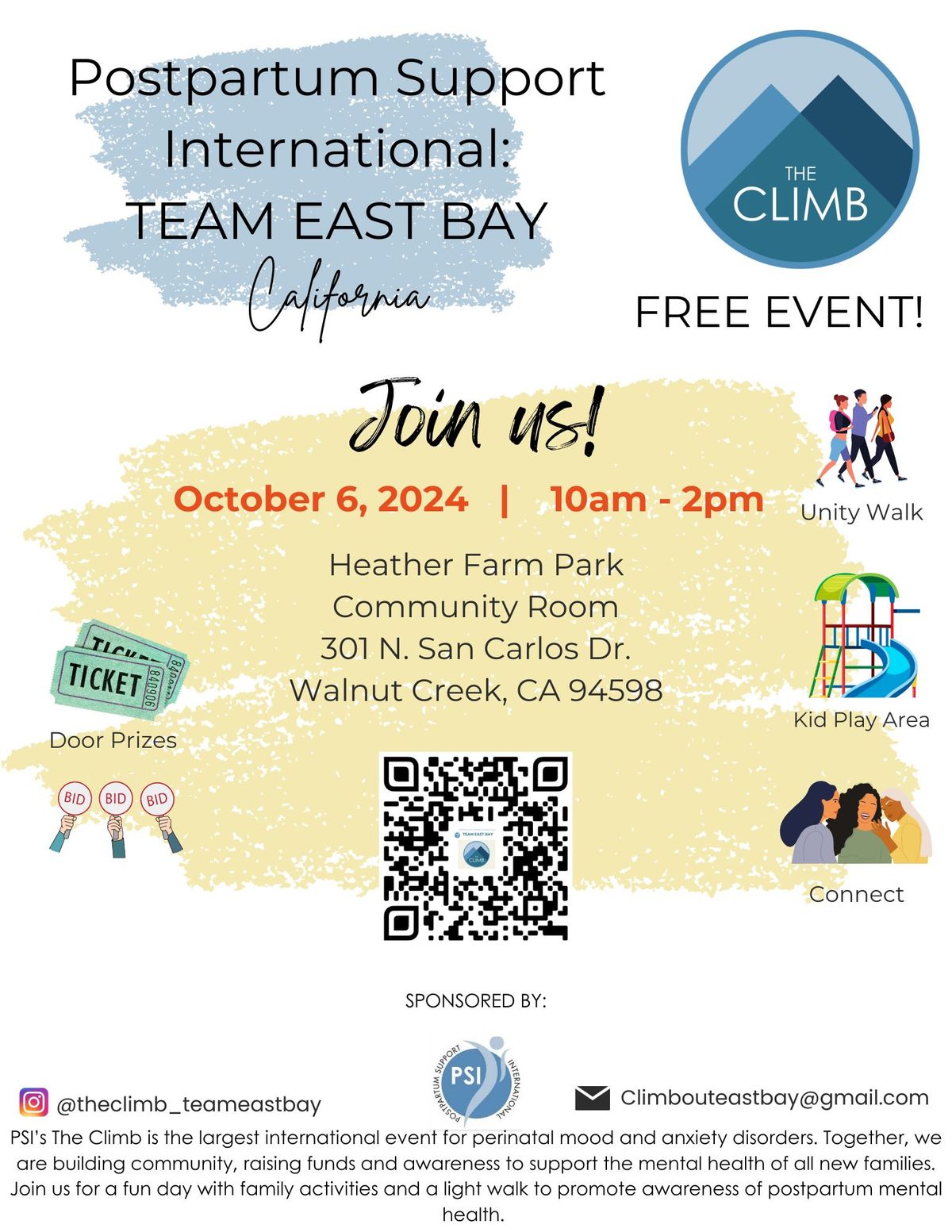 The Climb: Community Walk, Event & Fundraiser for Postpartum and Beyond Families  