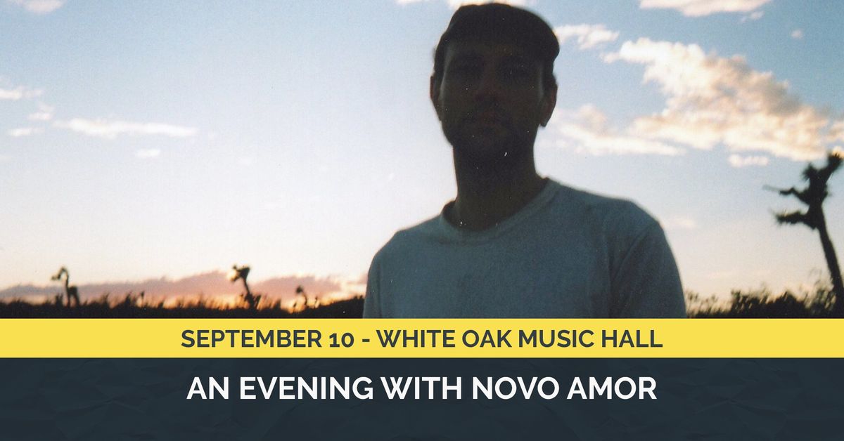 An Evening with Novo Amor