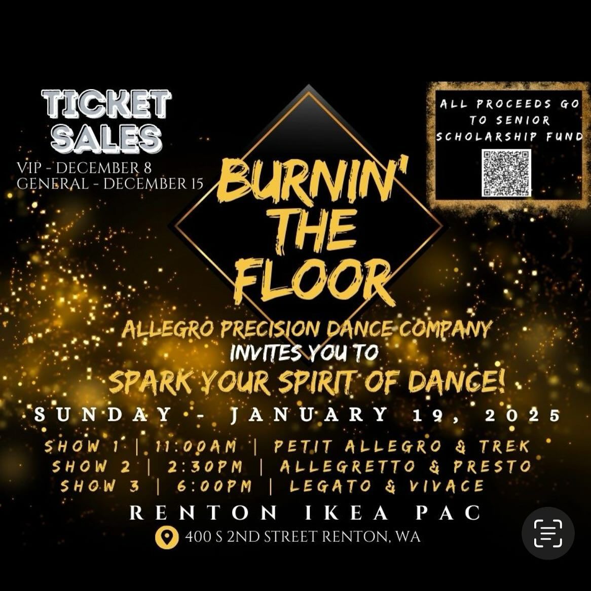 Allegro's 'Burnin' the Floor' team showcases