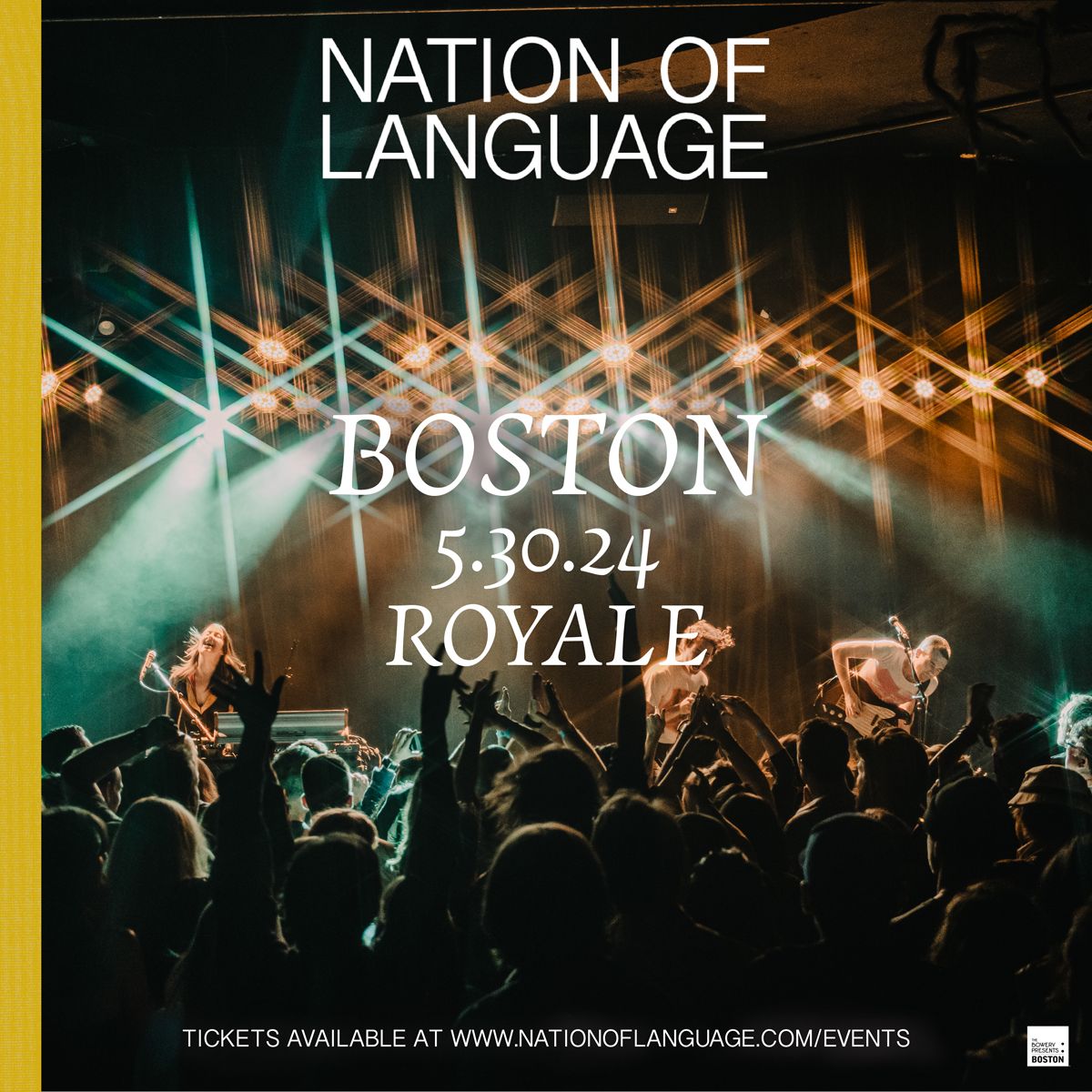 Nation of Language - Friday at Warsaw