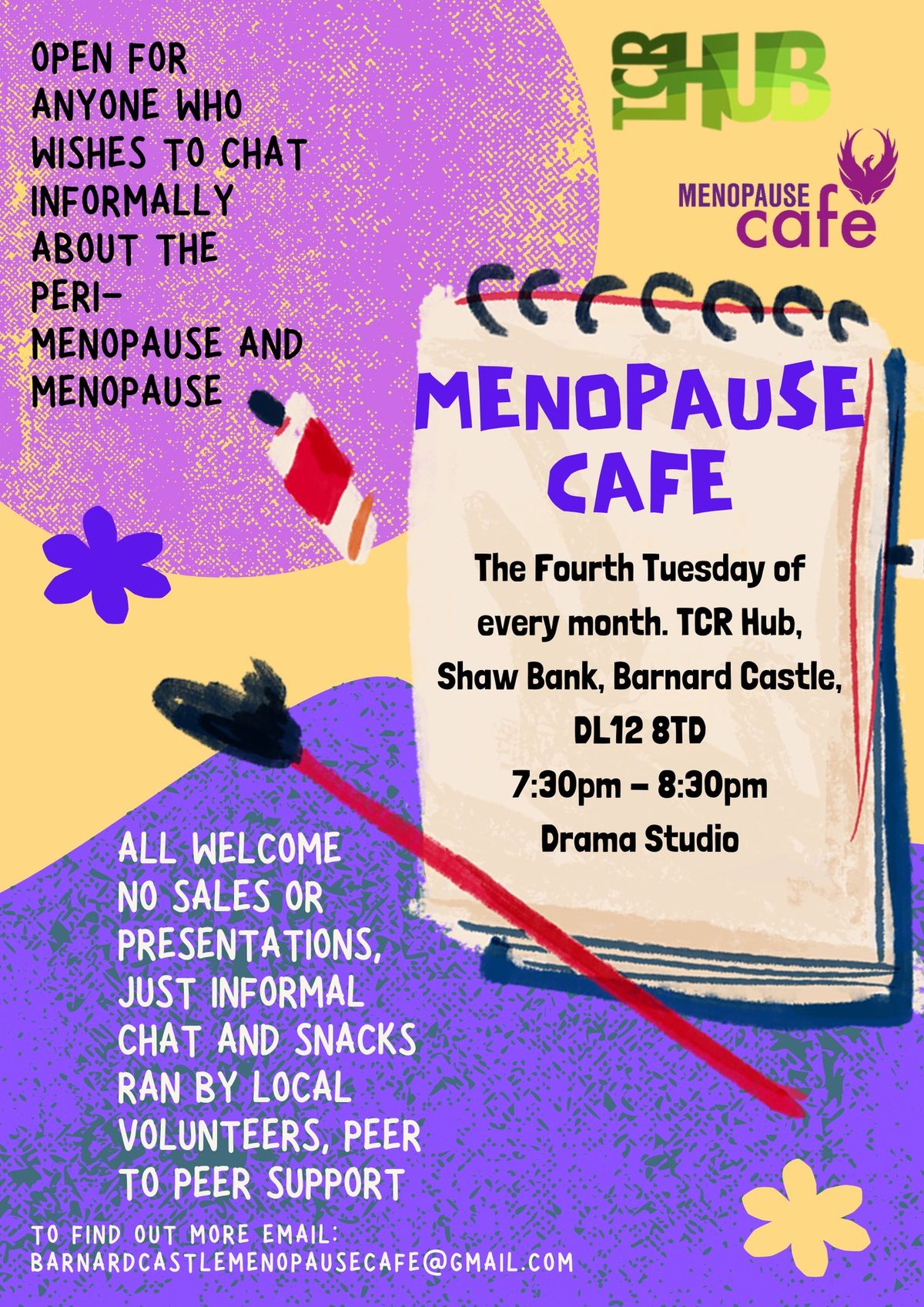 menoPAUSE Cafe Women\u2019s Wellness Fair