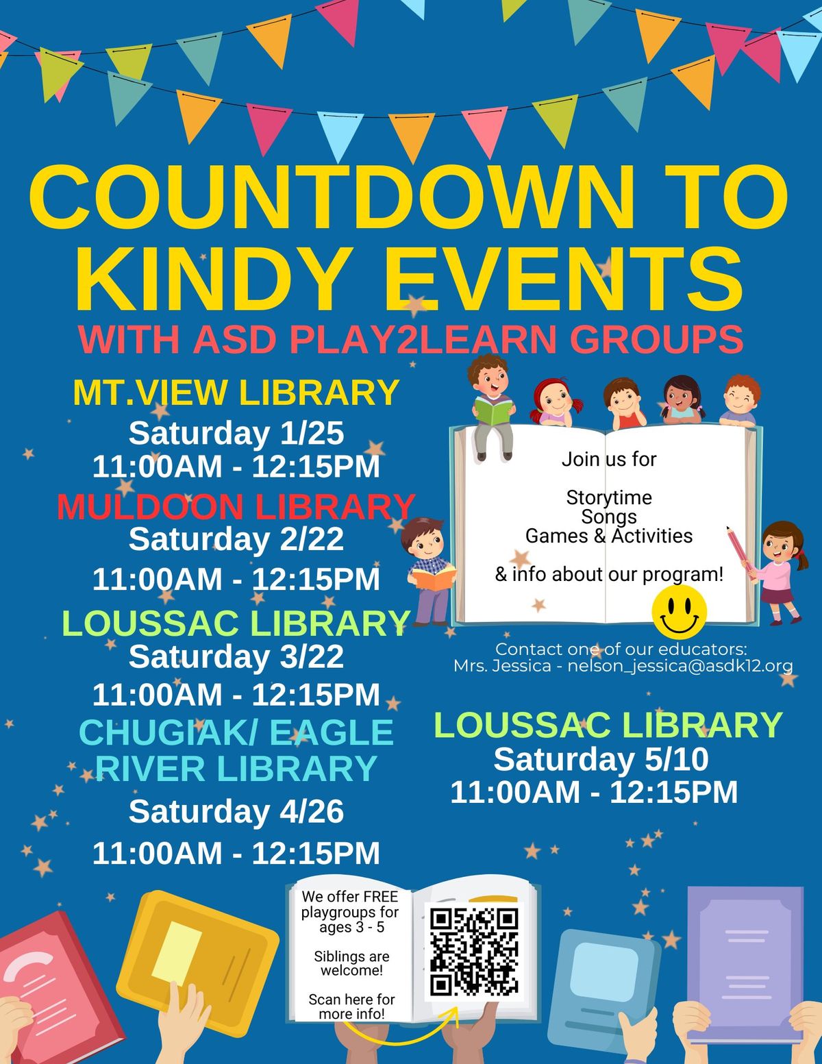 Countdown to Kindergarten Library Storytime