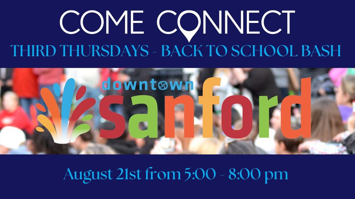 Downtown Alive! Third Thursdays - Back to School Bash