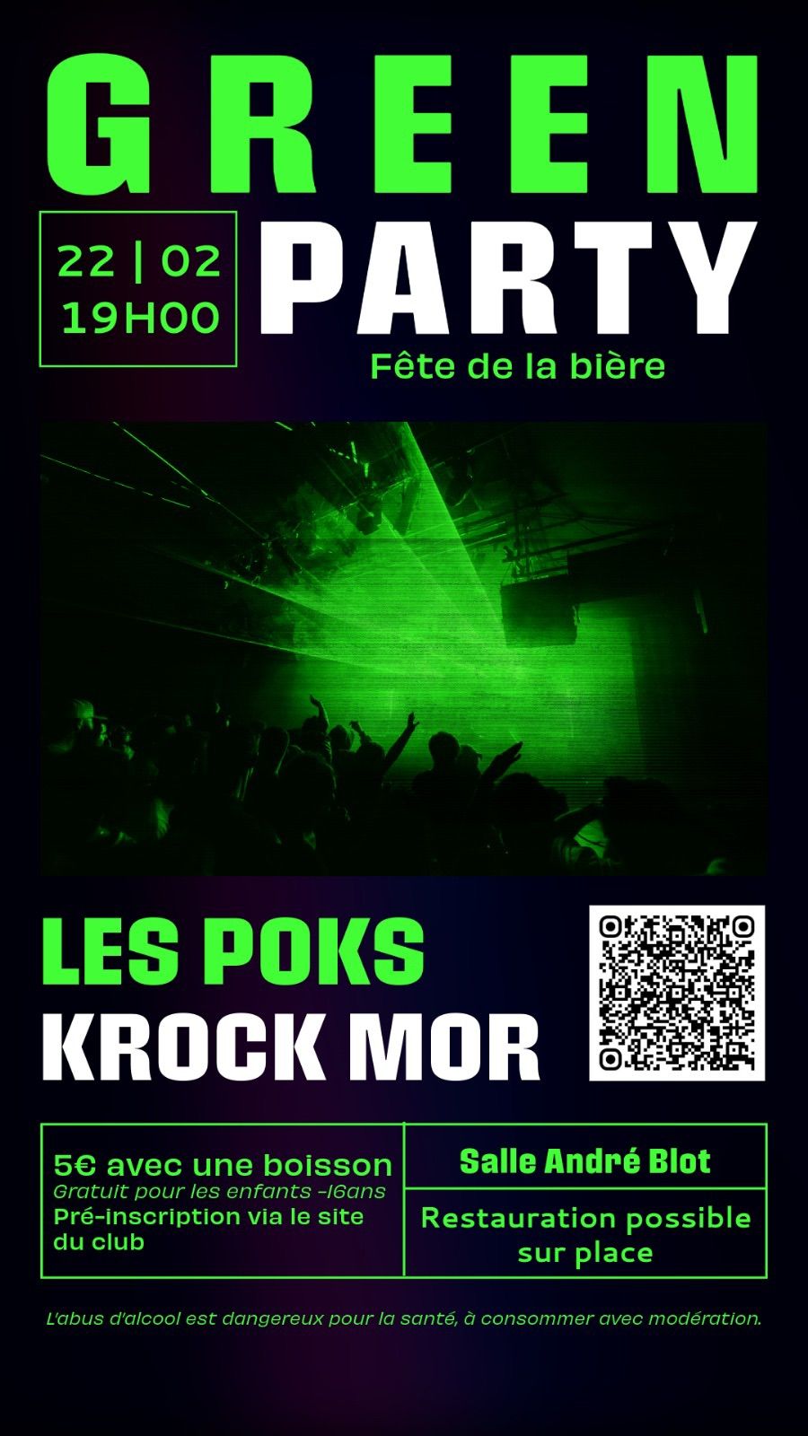 Green party ! Concerts et f\u00eate de la bi\u00e8re \ud83c\udf7a 