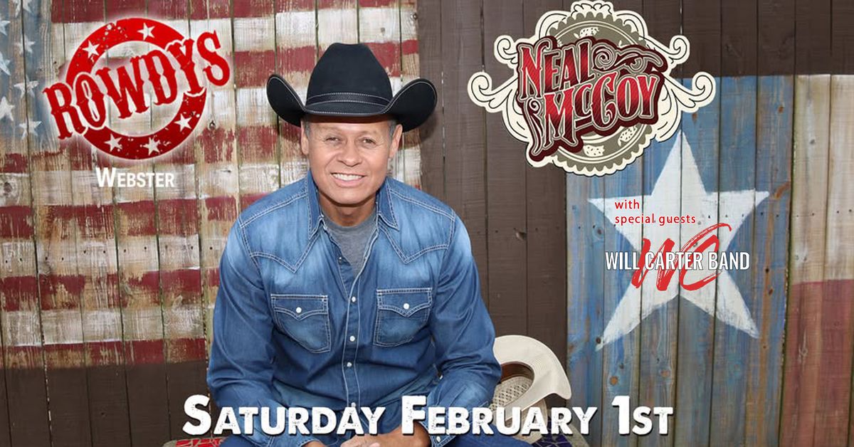 Neal McCoy at Rowdys Webster