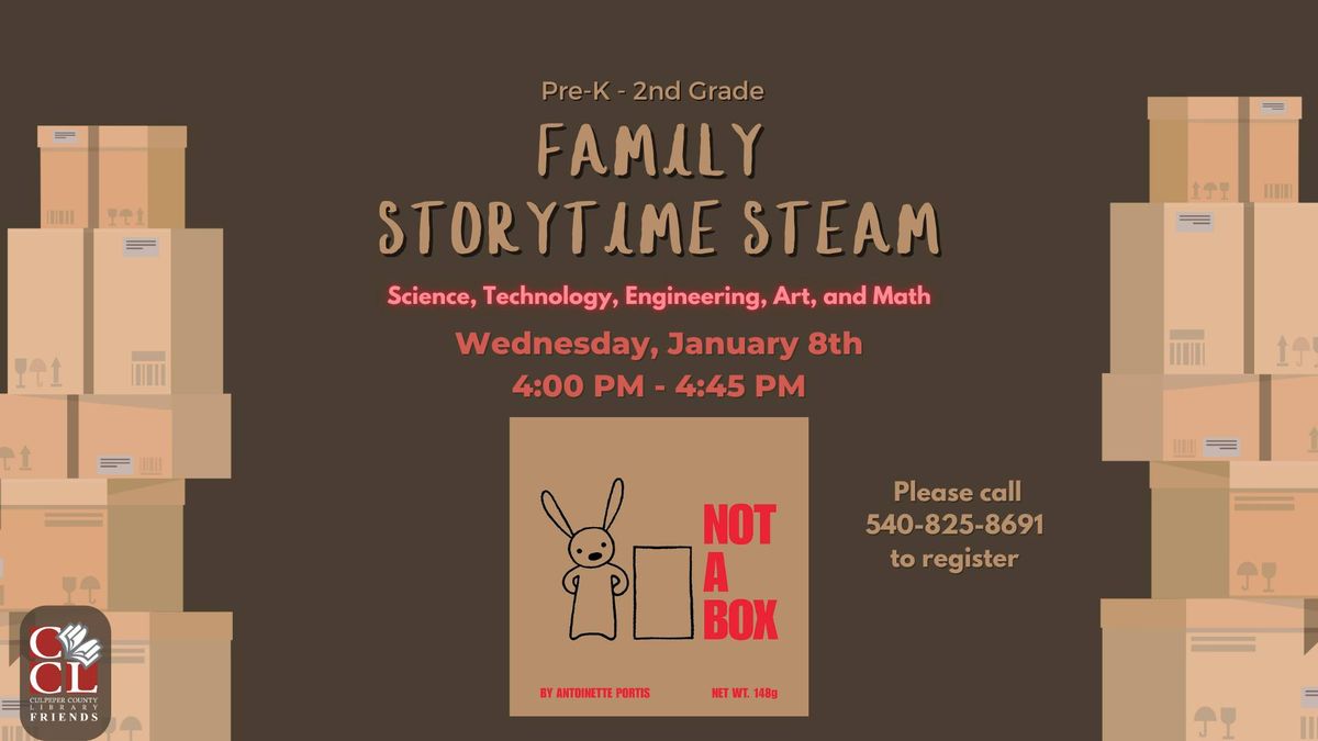 Family Story Time STEAM