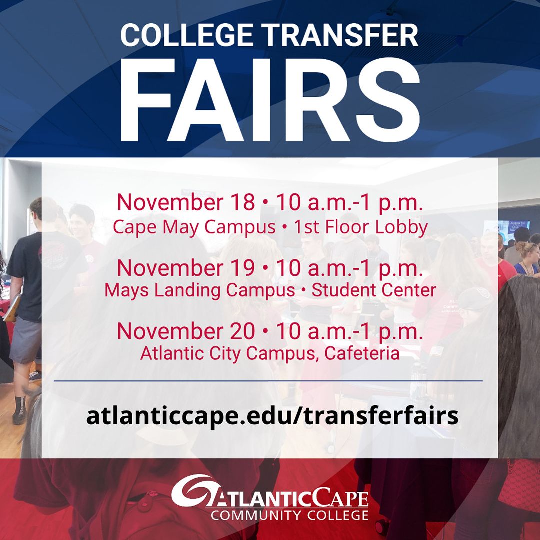 Cape May County Campus College Transfer Fairs 