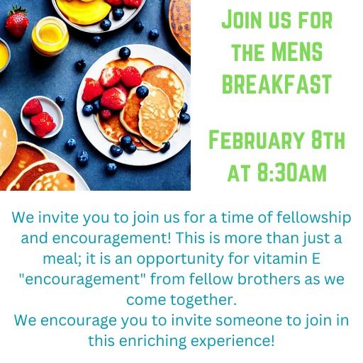 Men's Ministry Breakfast