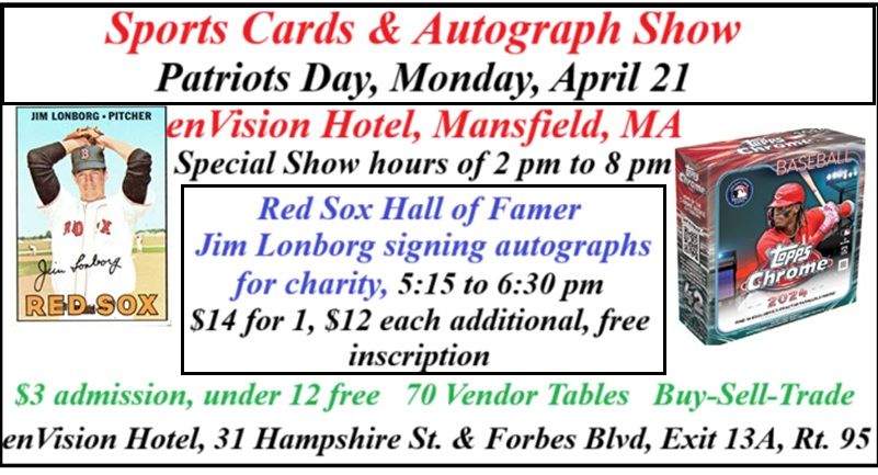 Patriots Day Sports Card & Autograph Show