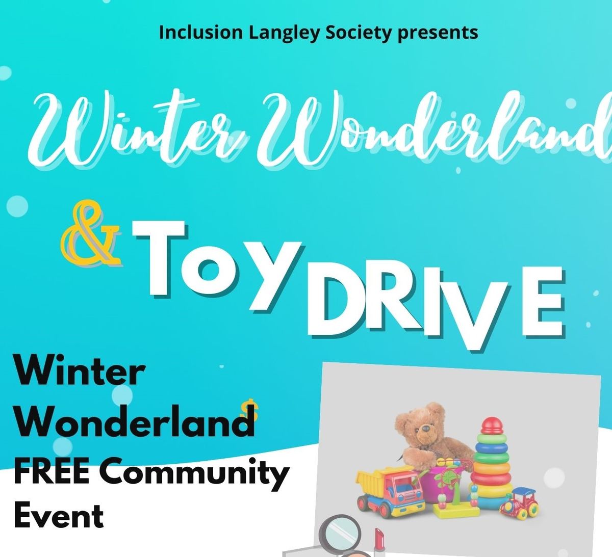 Inclusion Langley Society - 8th Annual Toy Drive 2024