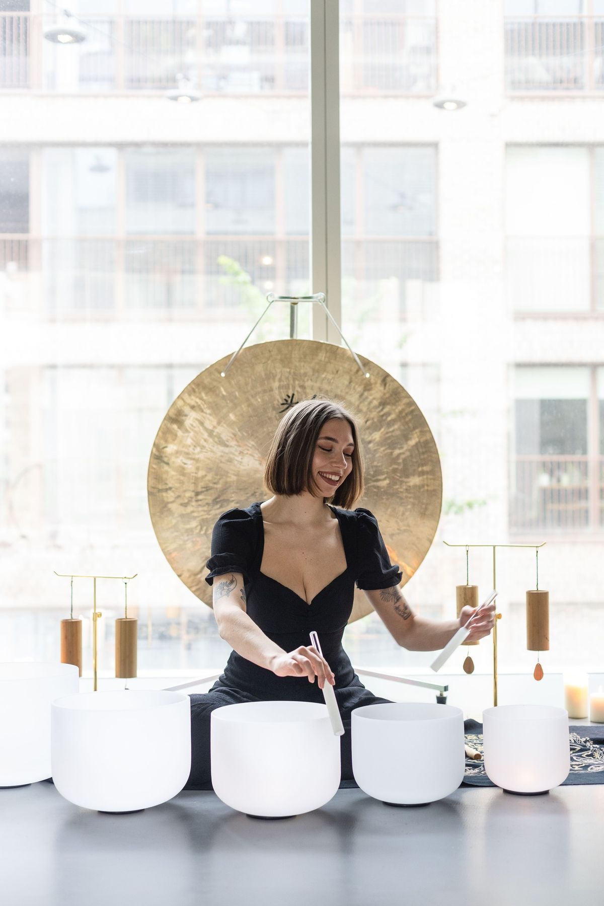 Relaxing Sound Bath with House of May Wellbeing 