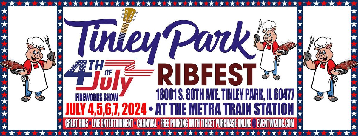 Eric Chesser at the Tinley Park Ribfest 2024