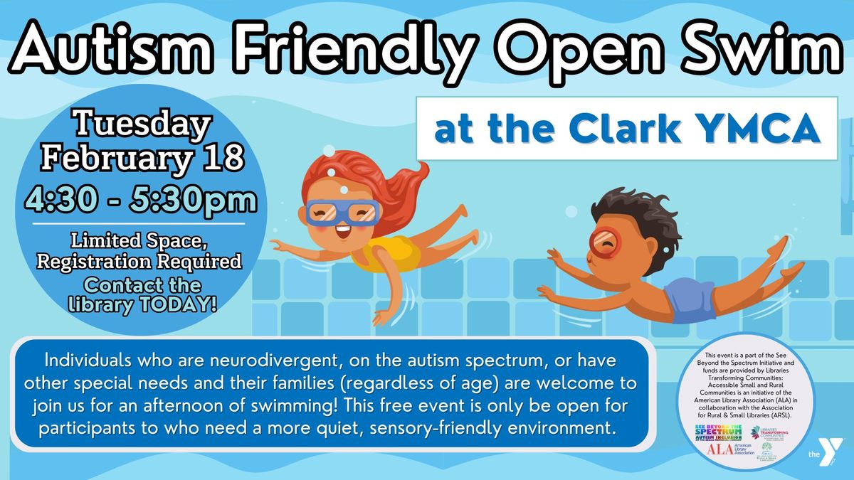 Autism Friendly Open Swim