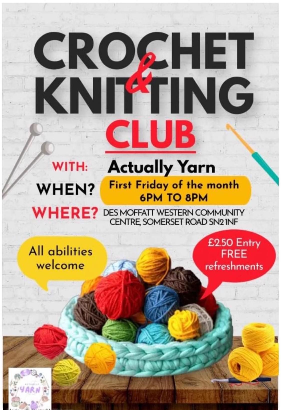 Festive Crochet and Knitting Club 