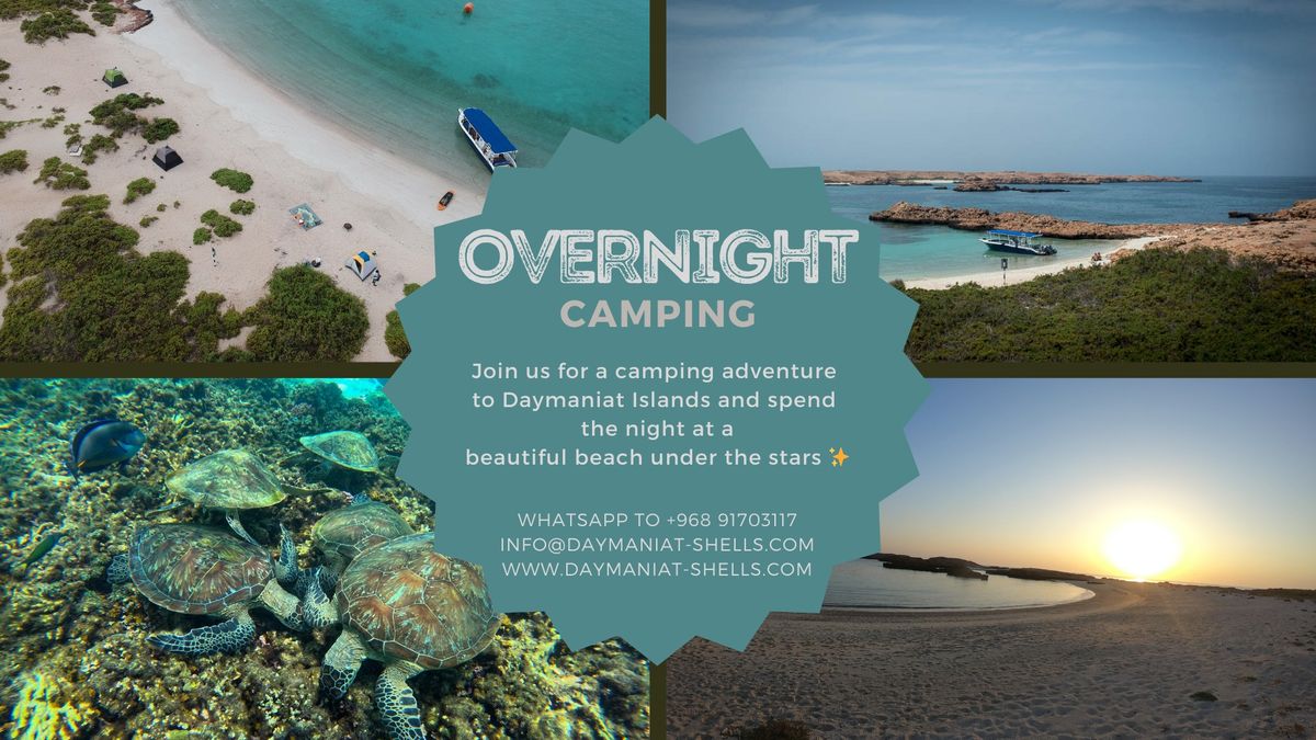 Overnight Camping at Daymaniat Islands