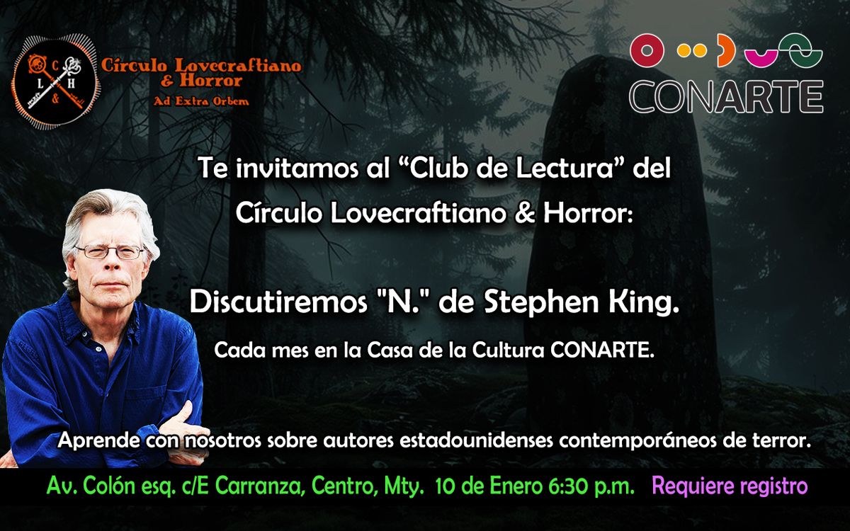 Club de Lectura #9: "N." de Stephen King