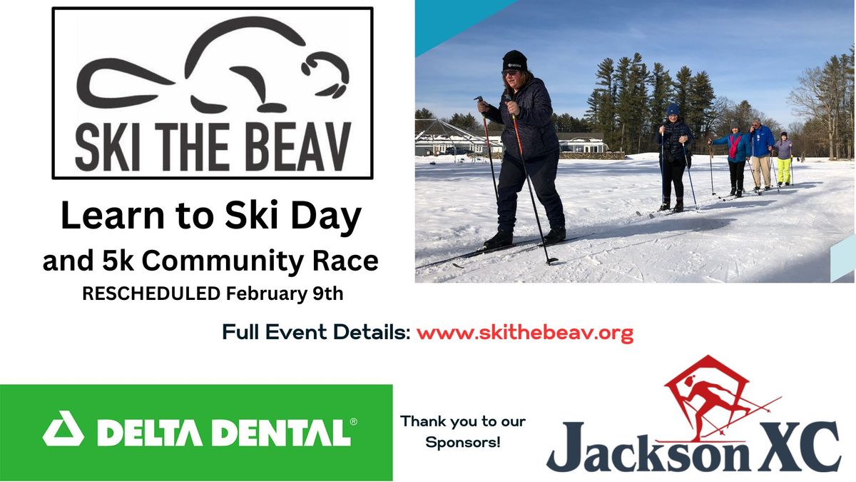 NEW DATE - SkiTheBeav Learn-to-Ski\/5K Community Race\/Tour & BKL