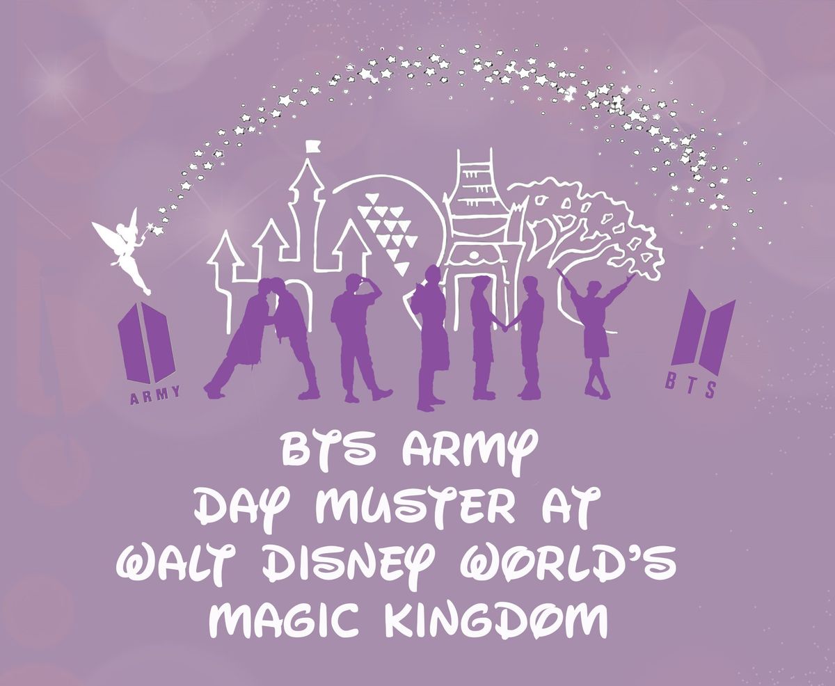 BTS ARMY Day Muster at Walt Disney World's Magic Kingdom
