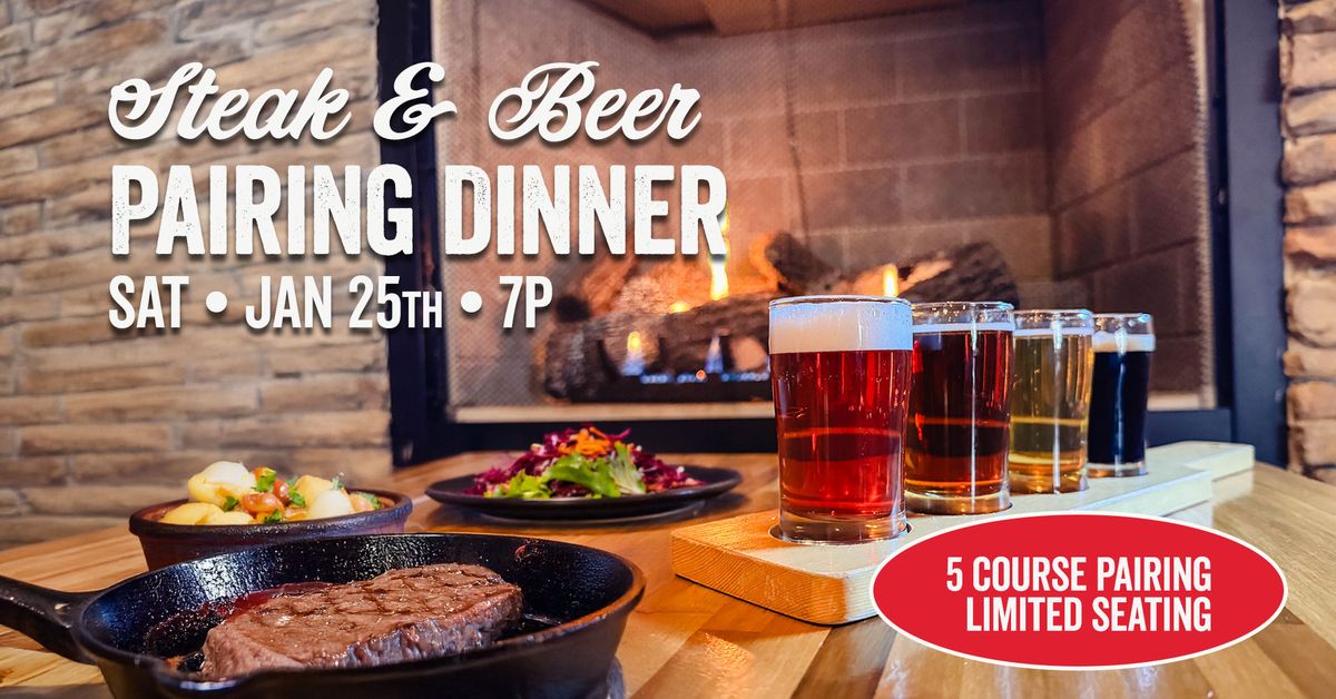 Steak & Beer Pairing Dinner