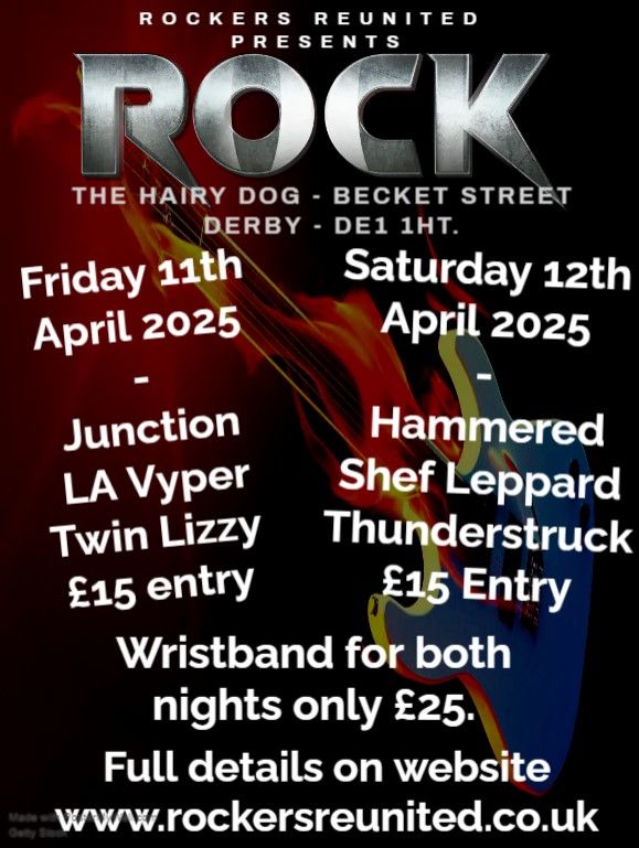 Rock Weekend at The Hairy Dog - Derby 