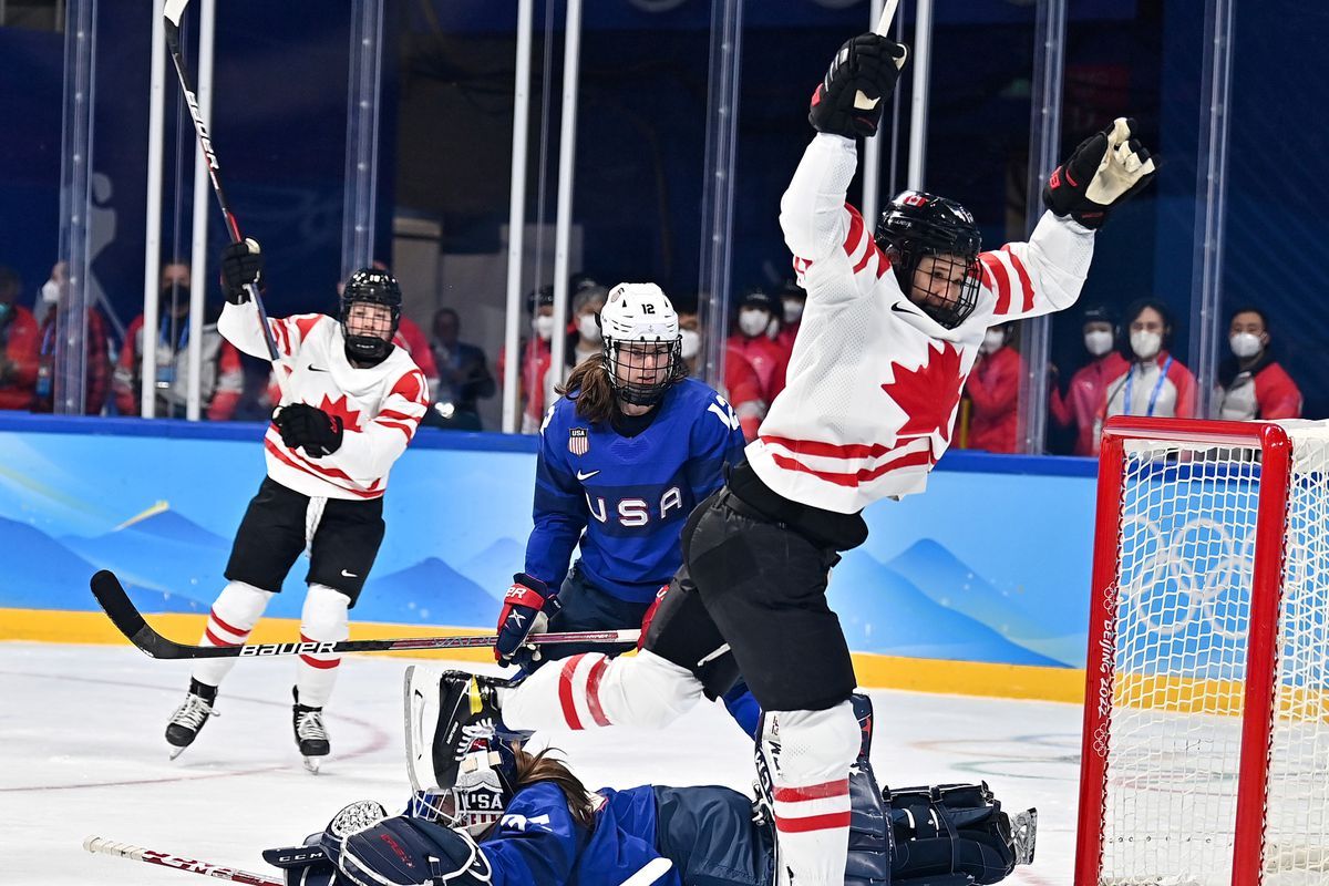 USA Womens Hockey vs Canada Womens Hockey