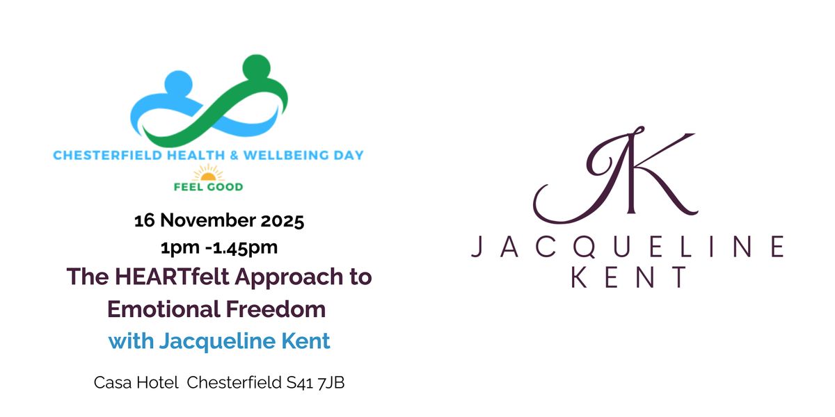 Workshop: The HEARTfelt Approach to Emotional Freedom  1pm
