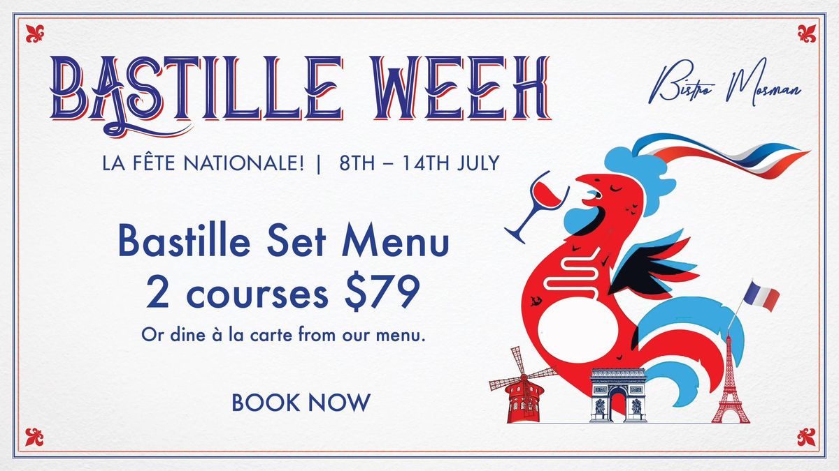 Bastille Week at Bistro Mosman