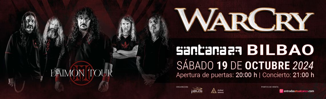 WarCry en Bilbao \u2013 Espa\u00f1a 2024