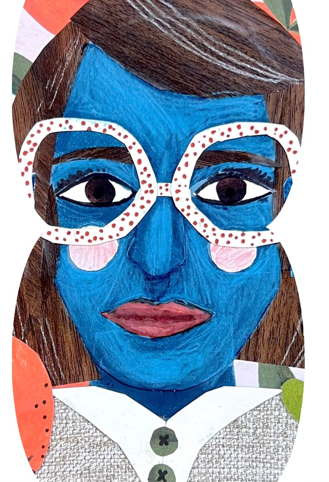 Expressive Collage Self-Portraits  with Lindsey Aarts 