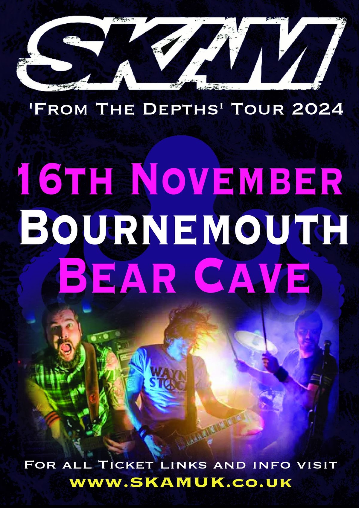 SKAM @ Bear Cave Bournemouth