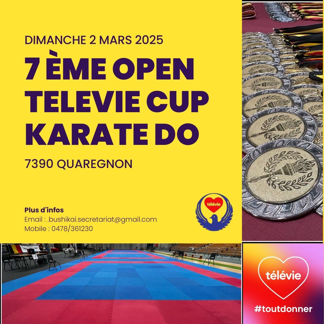 7\u00e8me OPEN TELEVIE CUP KARATE DO 2025