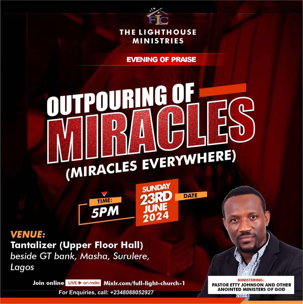 OUTPOURING OF MIRACLES