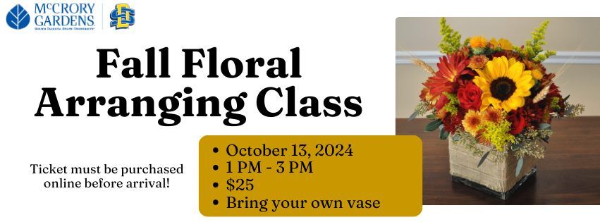 Fall Floral Arranging Class