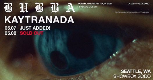 Kaytranada - 2nd show added! (Official)