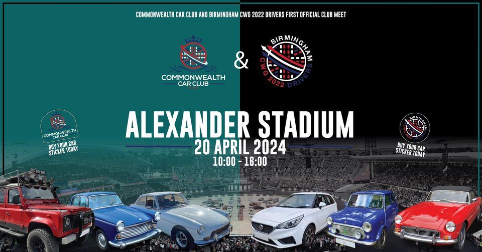 Alexander Stadium Car Show: Spring Event
