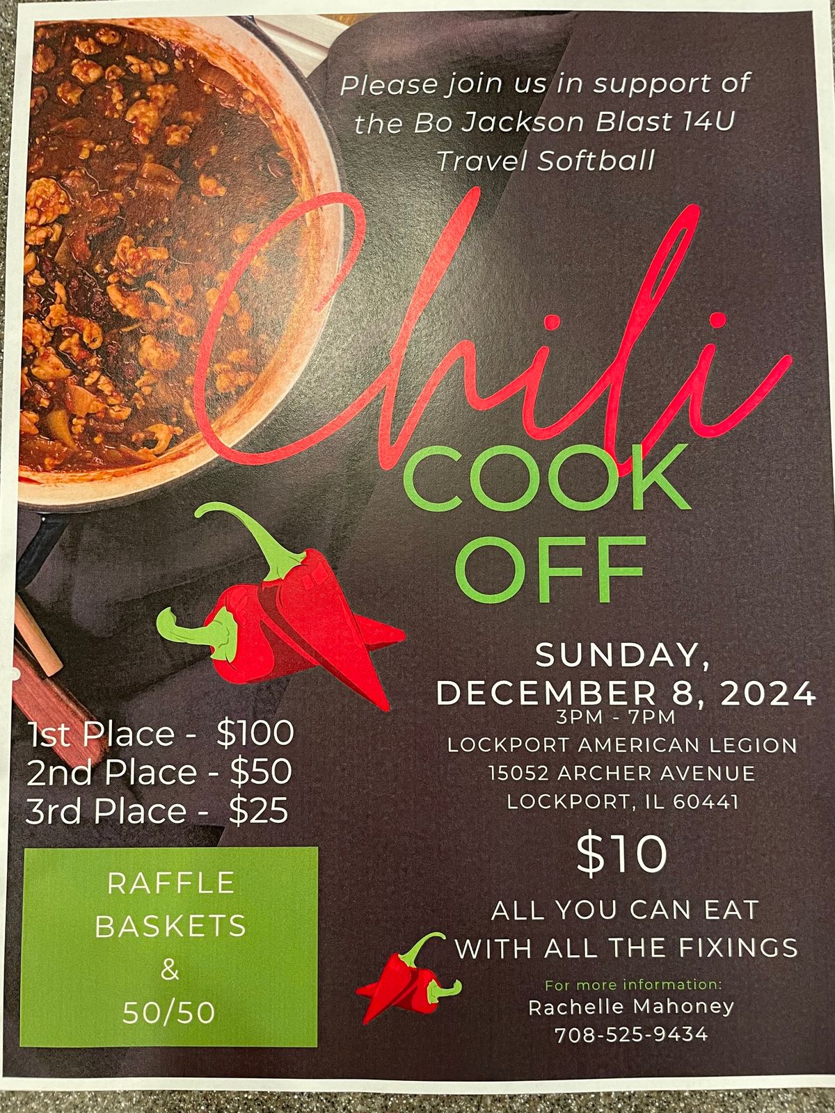 Bo Jackson Blast Chili Fundraiser 