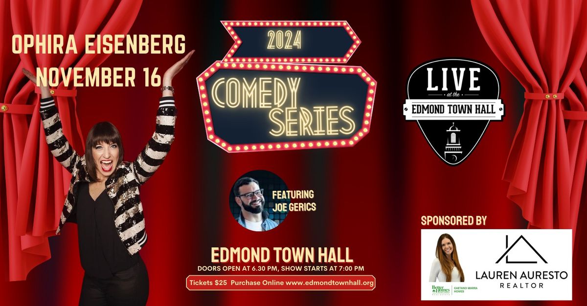 Stand Up Comedy: Ophira Eisenberg Feat. Joe Gerics