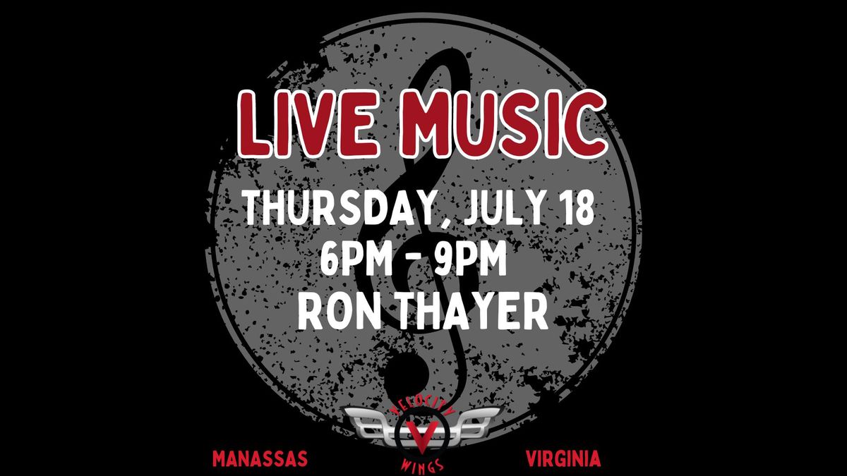 Live Music with Ron Thayer 