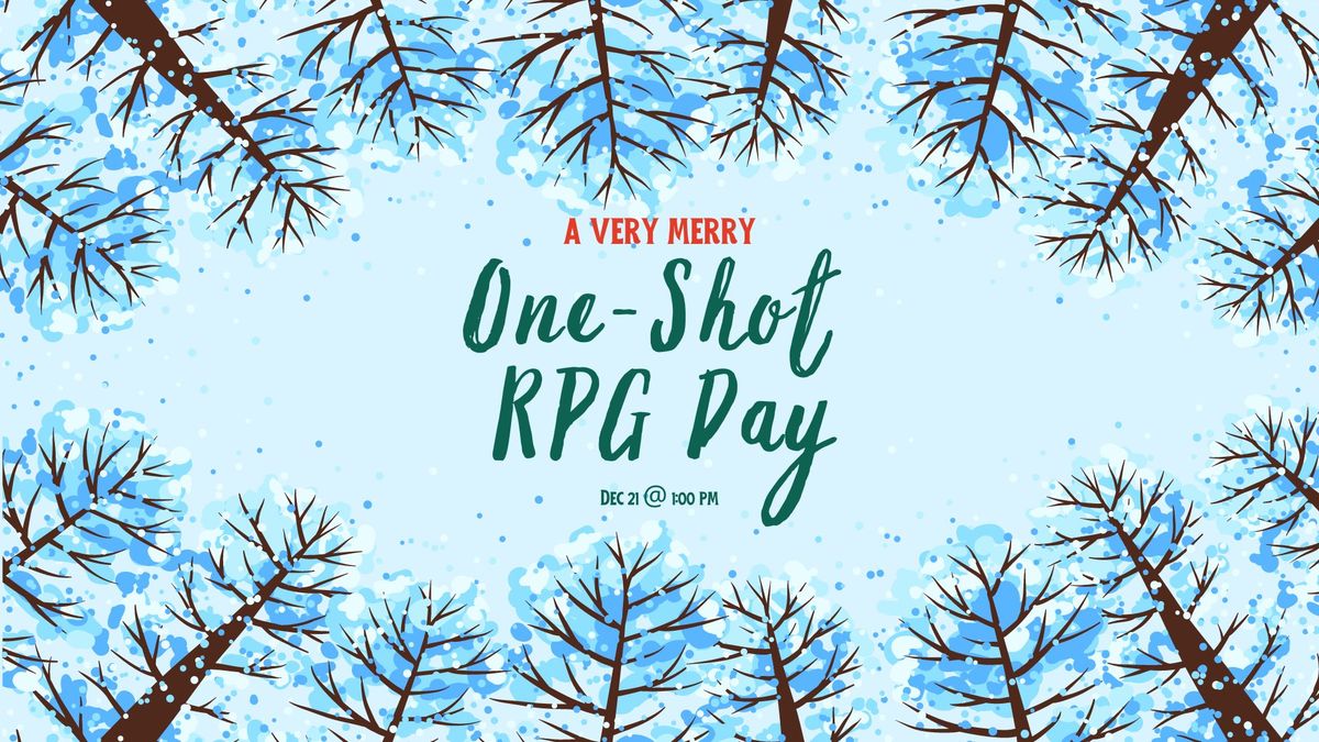 A Very Merry One Shot RPG Day