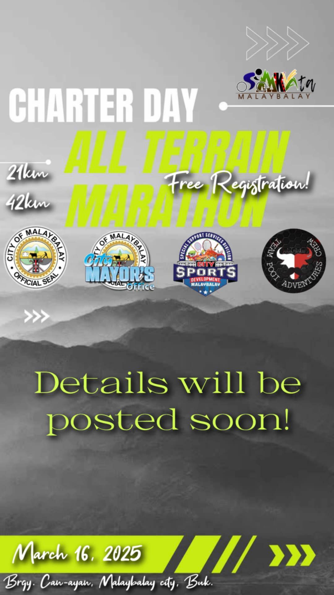 Charter Day All Terrain Marathon