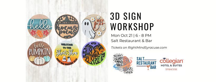 3D Sign Workshop