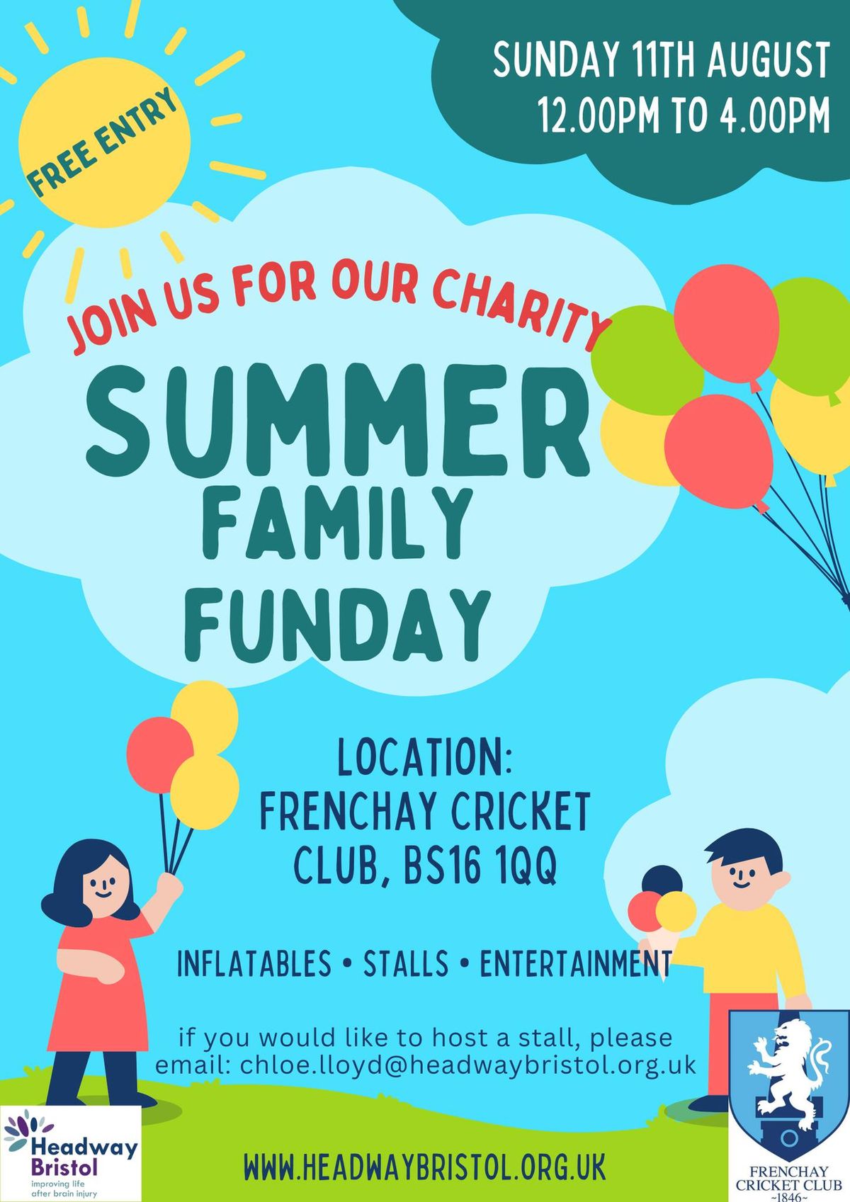 Headway Bristol Summer Family Fun Day 