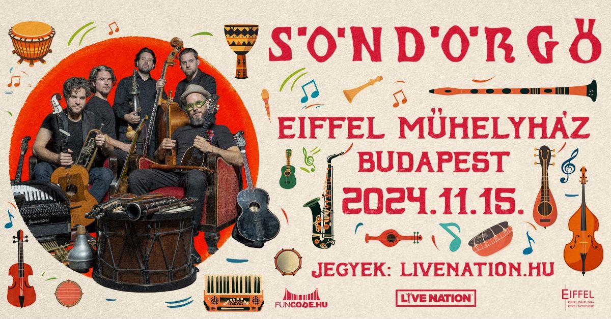 S\u00f6nd\u00f6rg\u0151 - Gyezz lemezbemutat\u00f3 koncert | Budapest 2024